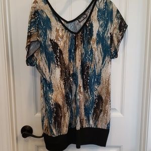 Womens plus size blouse